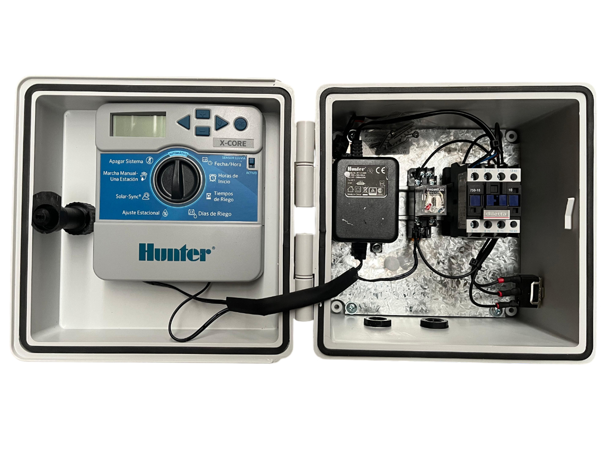 Tablero Controlador Para Riego Hunter 8 Estaciones 220v