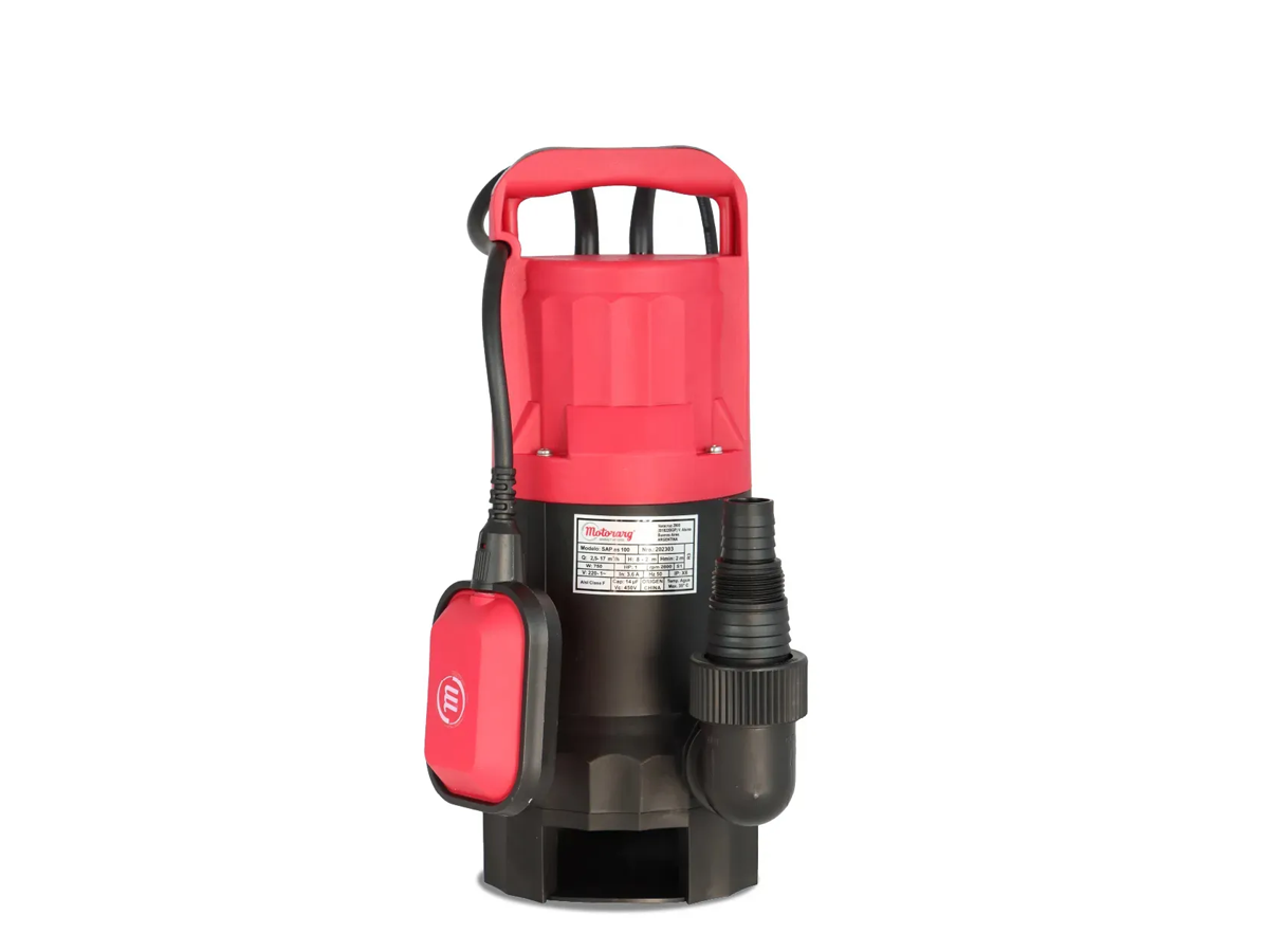 Bomba Desagote Motorarg Sap As 100 Agua Sucia 1 Hp
